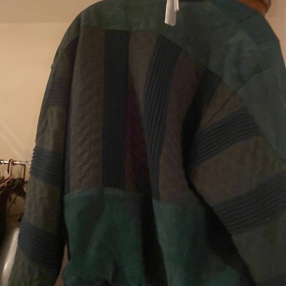 Classic Bomber jacket leather and goatskin green - Picture 8 of 8